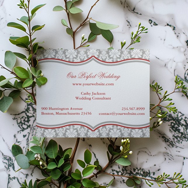 Elegant Damask-banner Flyer-mall Flygblad (Skapare uppladdad)