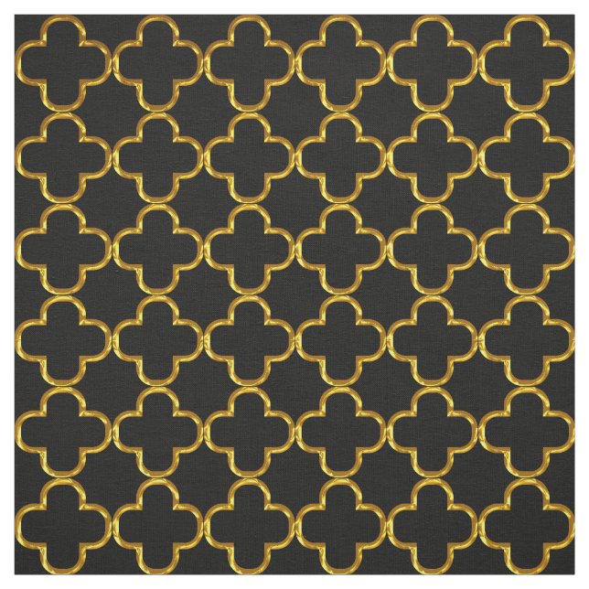 Elegant Damask Fabric Black yard Tyg (Provkarta)
