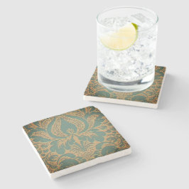 Elegant Damask Mors dag Stenunderlägg