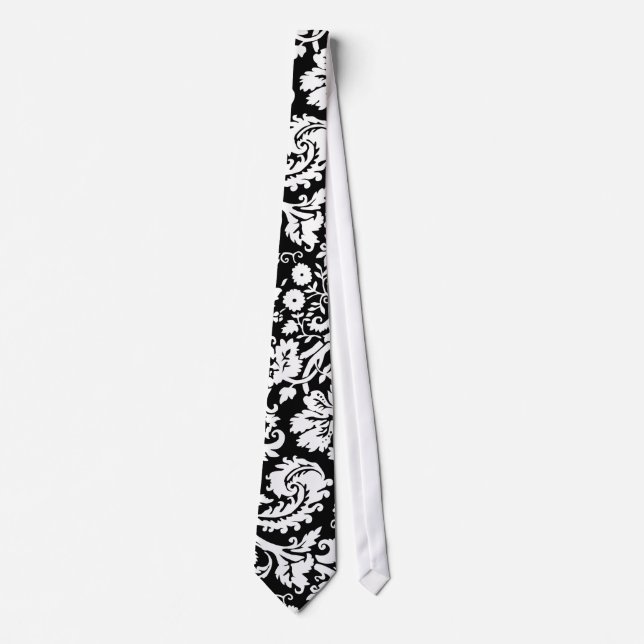 Elegant Damask necktie Slips (Framsida)