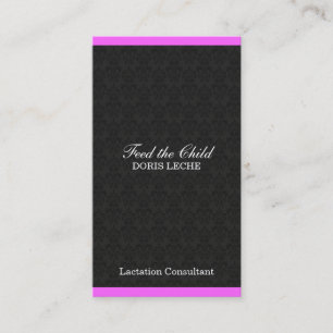 Elegant Damask Professionell Konsult Visitkort