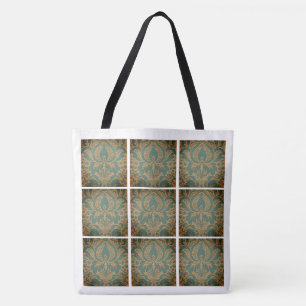 Elegant Damask Tygkasse