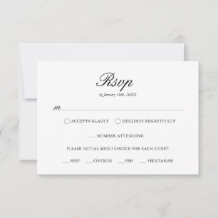 Elegant dammig blå blomster monogram krön  OSA kort