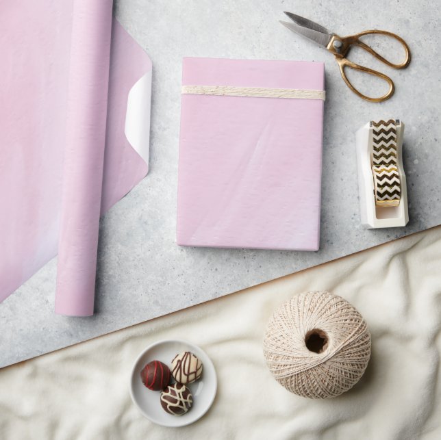 Elegant dammig rosé sommar presentpapper (Hantverk)