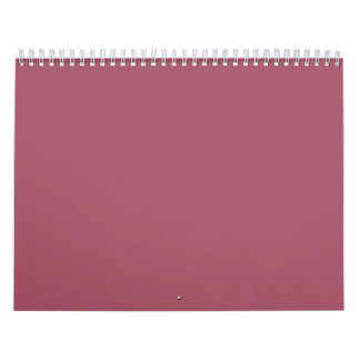 Elegant dammrosa kastkudde kalender