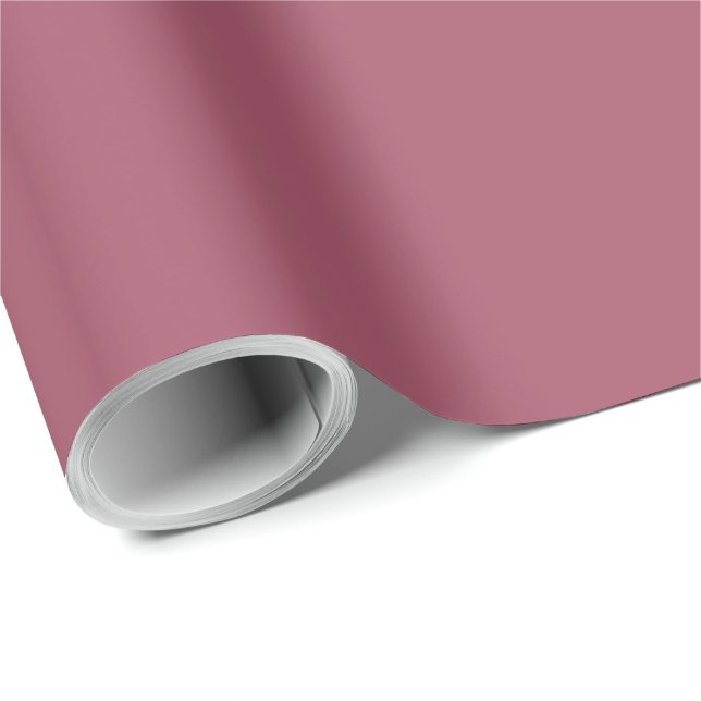 Elegant dammrosa kastkudde presentpapper (Rullad Hörn)