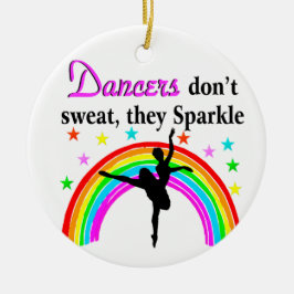 ELEGANT DANCER JULGRANSPRYDNAD KERAMIK