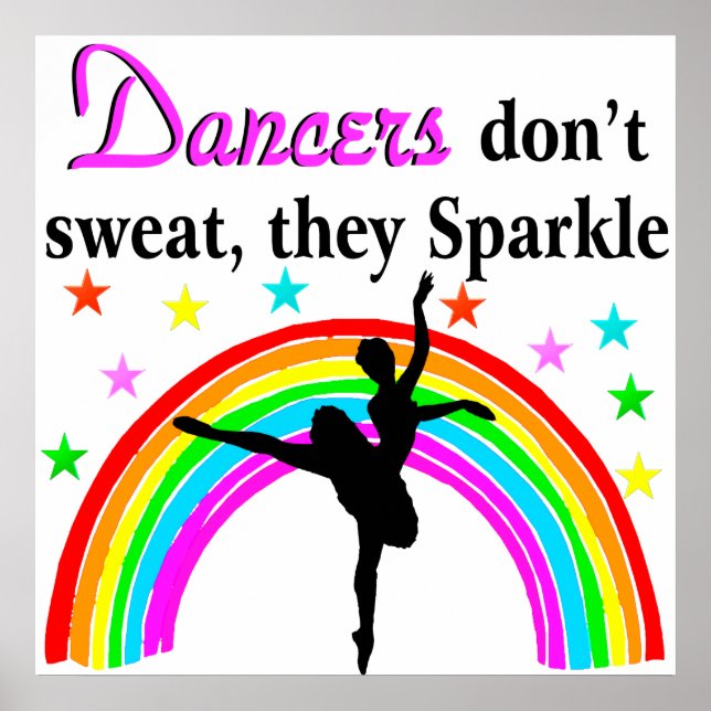 ELEGANT DANCER POSTER (Framsidan)