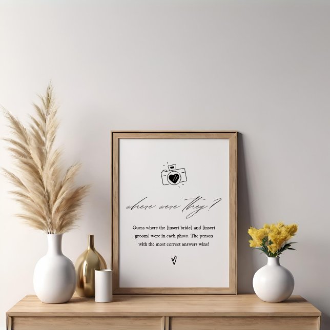 Elegant där de Möhippa spelsignatur Poster (Skapare uppladdad)