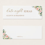 Elegant   Date Night-kort för Möhippa Litet Visitkort<br><div class="desc">Elegant   Date Night-kort för Möhippa</div>