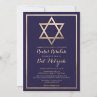 Elegant David-stjärnan: Modern Bat mitzvah