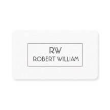 Elegant Deco Stil Pixel - minimalistisk Profession