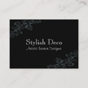 Elegant Deco Visitkort
