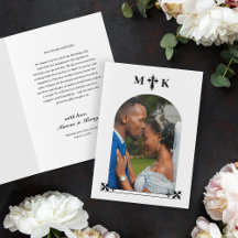 Elegant Decorative Kor Monogram Photo
