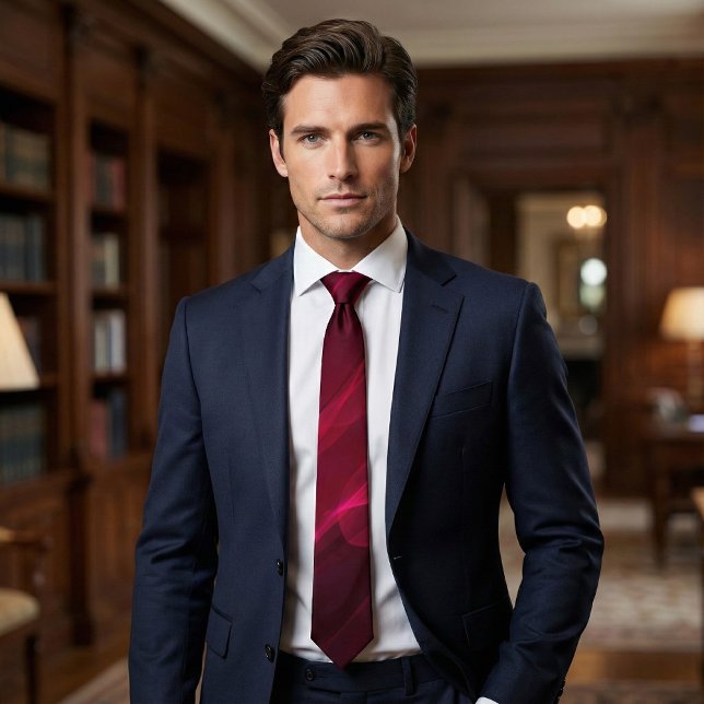 Elegant Deep Burgundy Abstract Wave Slips (Skapare uppladdad)