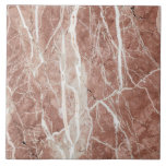 Elegant Deep Ro och White Marble Kakelplatta<br><div class="desc">Elegant,  rikligt sinnad mörk ro och gräddvit marmor. Anmärkning: Marble and stone-utseendet uppnås digitalt. Ingen marmor som används i skapar av den här produkten.</div>