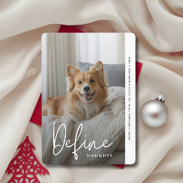 Elegant Definiera Hund Naughty Funny Jul Julkort