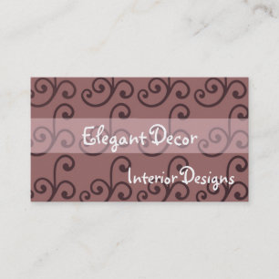 Elegant Dekor Visitkort