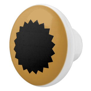 Elegant dekorativ keramisk knopp för heminredning