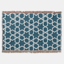 Elegant Dekorativt vridsvevett - Snyggt och Chic Filt