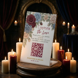 Elegant delning av bröllopsbilder med QR-kod