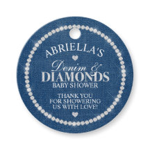 Elegant Denim och diamanter