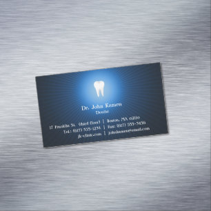 Elegant Dental Affärskort Magnetiska Visitkort