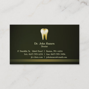 Elegant Dental Visitkort