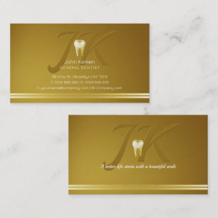 Elegant Dental Visitkort