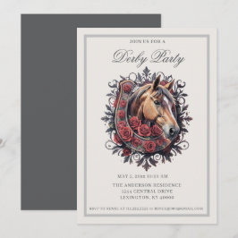Elegant Derbyfest  Inbjudningar