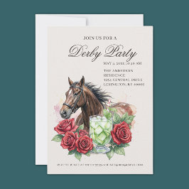 Elegant Derbyfest  Inbjudningar