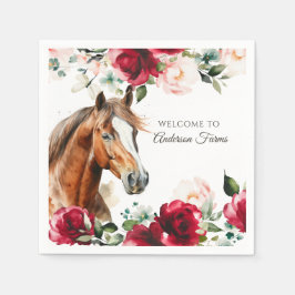 Elegant Derbyfest  Pappersservett