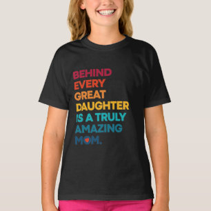 Elegant Design Expresstext för Mors dag T Shirt