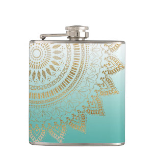 Elegant design för nätt mandala för hand plockade fickplunta