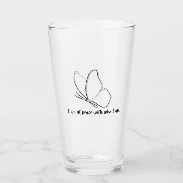 Elegant designed Glass Glaskopp (Framsida)