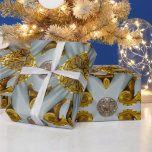 Elegant Designer Romantic för North Star Ridge  Presentpapper<br><div class="desc">Allt är i presentationens konst och denna vackra romantiska pappra står på elegant stil.  . Se en snygg konstruktör som är papper för varje tillfälle,  inklusive jul i Liquids butik.</div>