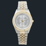 Elegant Diamond Jubilee 60:e Bröllop-årsdagen Armbandsur<br><div class="desc">Den här 60:e årsdagen för bröllop-elegansen i ramar har en unik skalopad diamantdesign med centerdroppdiamant med faux-tillagda gnistor på en silver färgad-övertoning. Ursprunglig design efter Helgdag Hearts Designs (reserverade höger). Observera att alla varningstexter är tryckta och endast får förekomma så reellt som möjligt i en platt, tryckt design. Detta omfattar...</div>