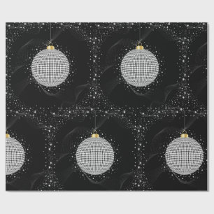 Elegant Disco Boll Jul Ornament Presentpapper