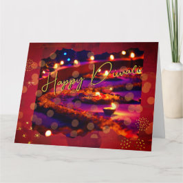 Elegant Diwali-kort Kort