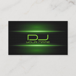 Elegant DJ-visitkort Visitkort
