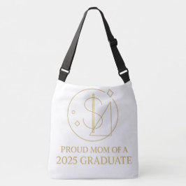 Elegant Dollar-Pridet - klass 2025 Mamma Badge Axelväska