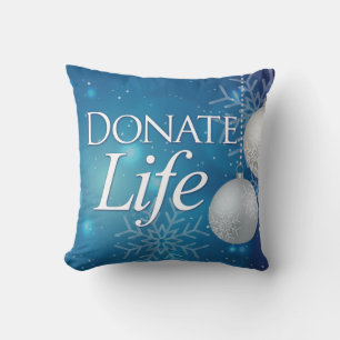 Elegant Donate Life-jul Kudde
