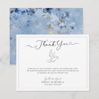 Elegant Dove Sympathy (tackkort) Tack Kort