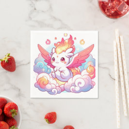 Elegant Dragon Baby Shower Pappersservett