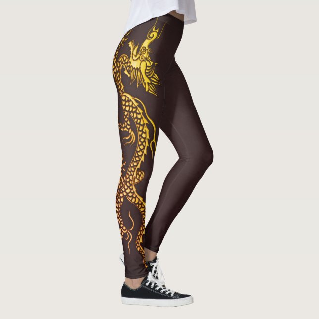 Elegant Dragon Leggings (Höger)