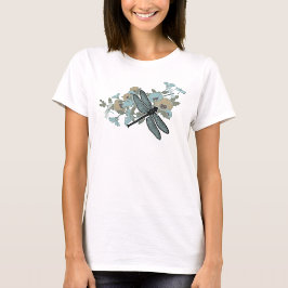 Elegant Dragonfly Art T Shirt