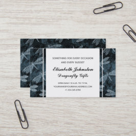 Elegant Dragonfly Gift Shop eller Boutique Visitkort