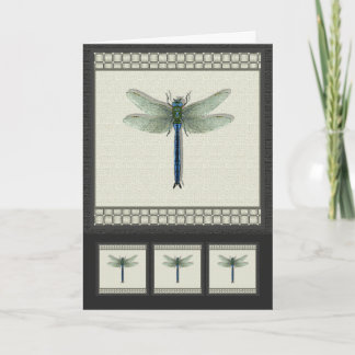 Elegant Dragonfly Helgkort