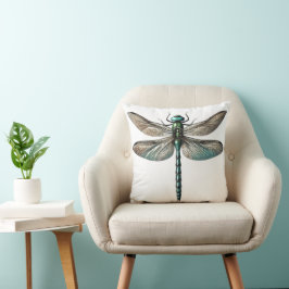 Elegant Dragonfly Nature Inspired Art Kudde