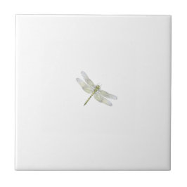 Elegant Dragonfly teckning Kakelplatta